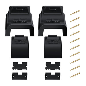 Black Risedock Kit Extension Stand For PS5 Controller Charging Dock EXTREMERATE Rise & Rise4 Remap Kit, Redesigned Charging Station Extenders For PS5 Controller HEXGAMING Rival, Rival Pro & Ultimate - ZQPFM001 - Extremerate Wholesale