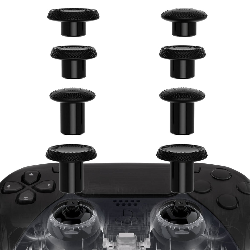 Black ThumbsGear V2 Interchangeable Ergonomic Thumbstick with 3 Height Convex & Concave Grips Adjustable Joystick for PS5 & PS4 Controller - YGTPFM001WS - Extremerate Wholesale