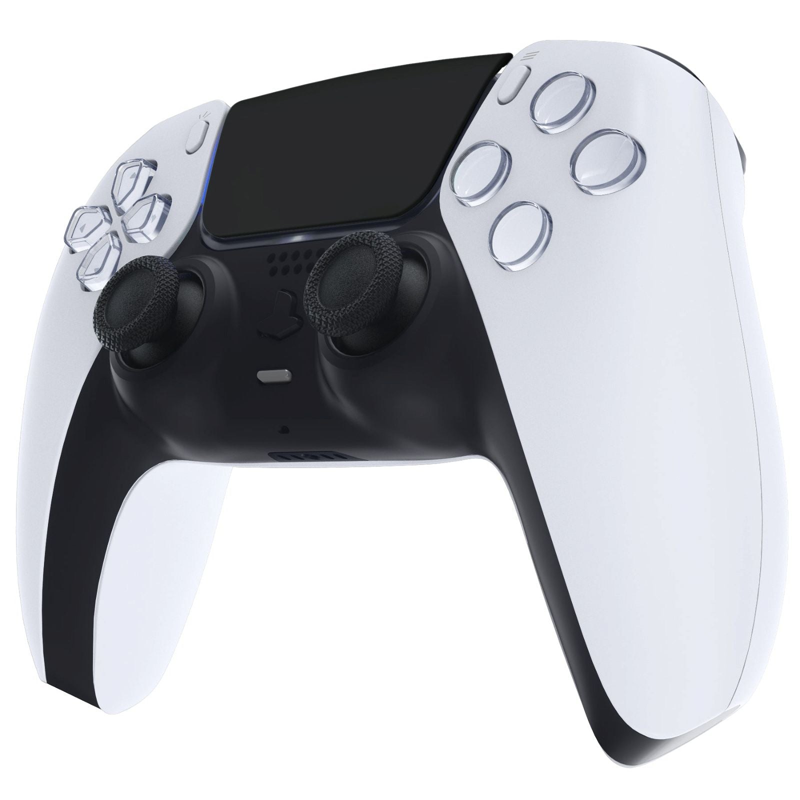 PS4バッド付 Black Touchpad Compatible With PS5 Controller BDM-010/020