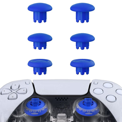 Blue EDGE Sticks Replacement Interchangeable Thumbsticks for PS5 & PS4 All Model Controllers - P5J210WS - Extremerate Wholesale