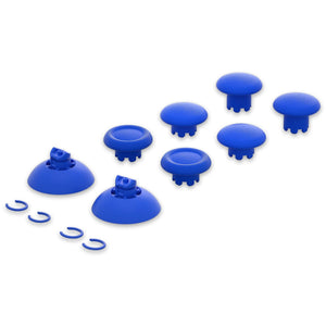 Blue EDGE Sticks Replacement Interchangeable Thumbsticks for PS5 & PS4 All Model Controllers - P5J210WS - Extremerate Wholesale