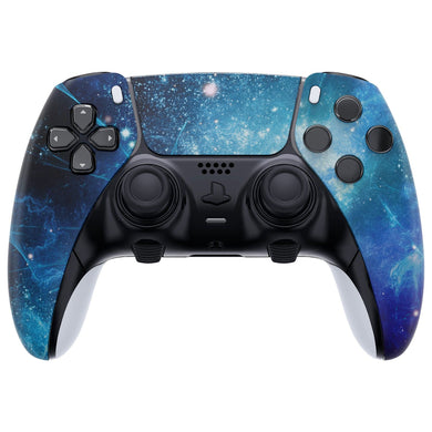 Blue Nebula Left Right Front Housing Shell With Touchpad Compatible With PS5 Edge Controller - MLREGT005WS - Extremerate Wholesale