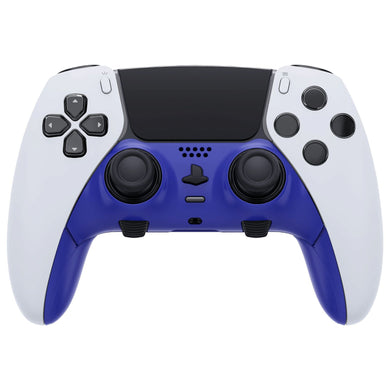 Blue Replacement Top Bottom Decorative Trim Shell Compatible with PS5 Edge Controller -CXQEGP003WS - Extremerate Wholesale