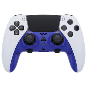 Blue Replacement Top Bottom Decorative Trim Shell Compatible with PS5 Edge Controller -CXQEGP003WS - Extremerate Wholesale