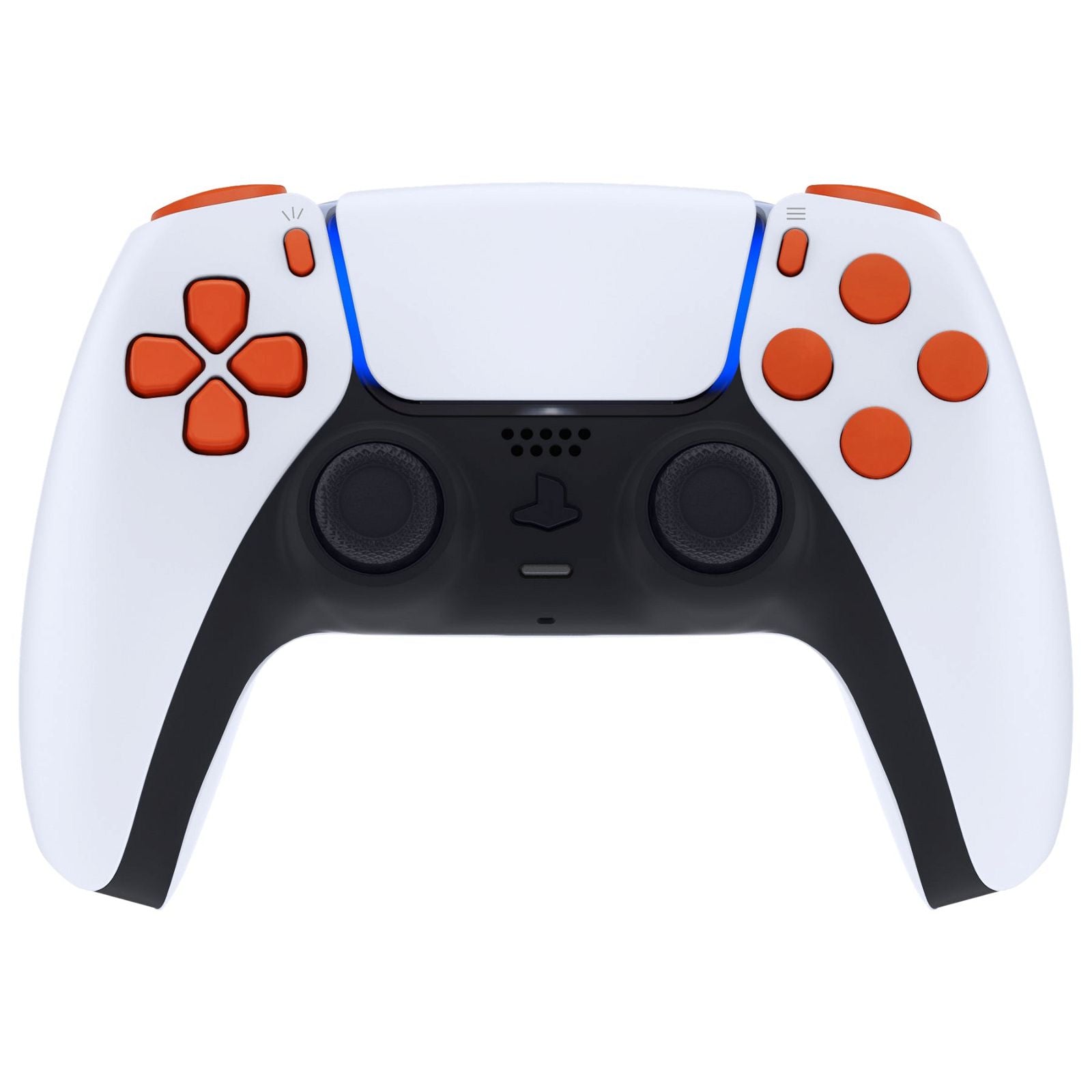 コントローラー　オレンジ Bright Orange 11in1 Button Kits Compatible With PS5