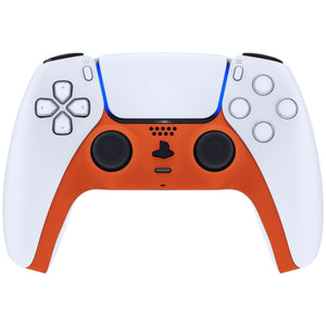 Bright Orange Decorative Trim Shell With Accent Rings Compatible With PS5 Controller-GPFP3004WS - Extremerate Wholesale