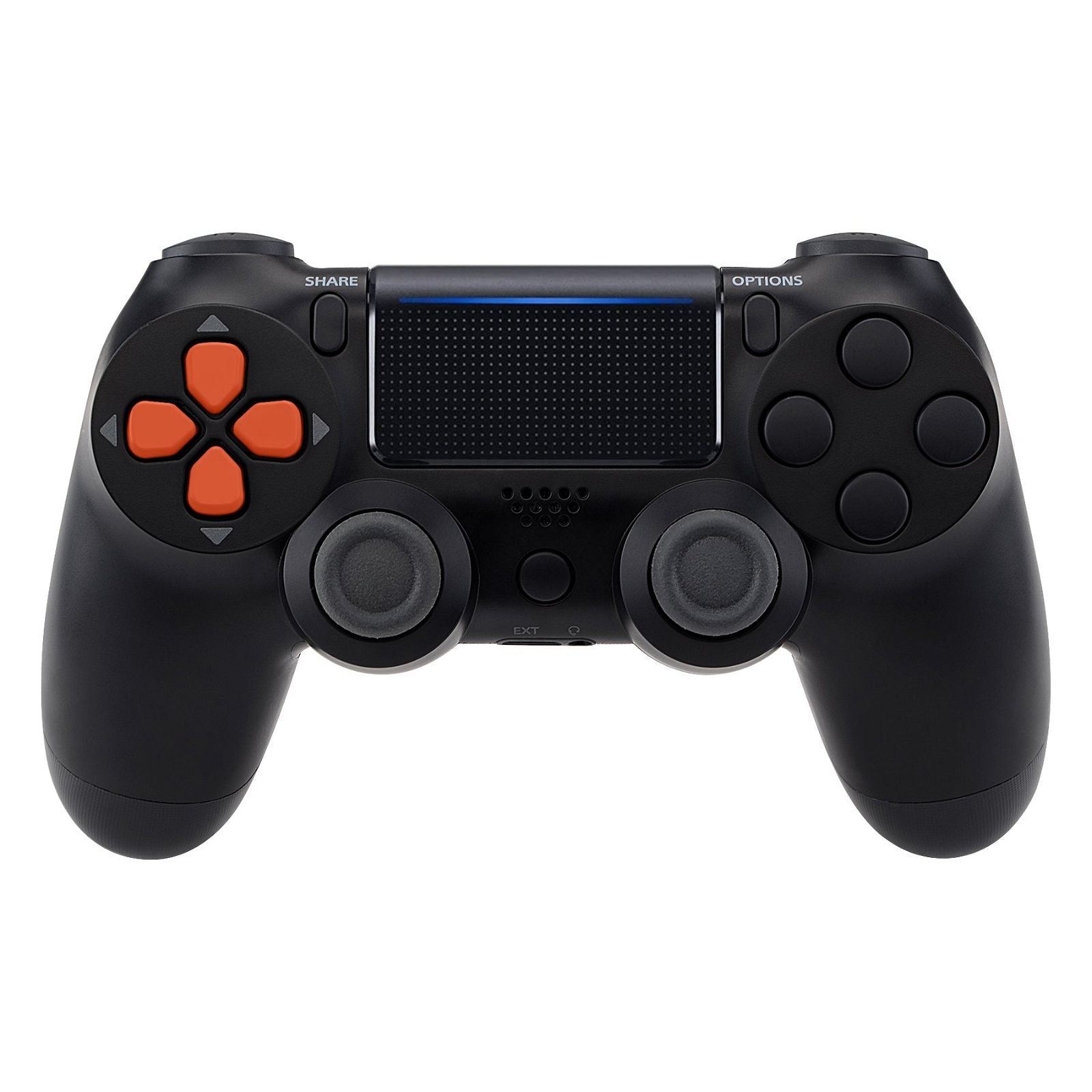 PS4バッド付 Bright Orange Ergonomic Split D-pad Direction Buttons (SDP Buttons