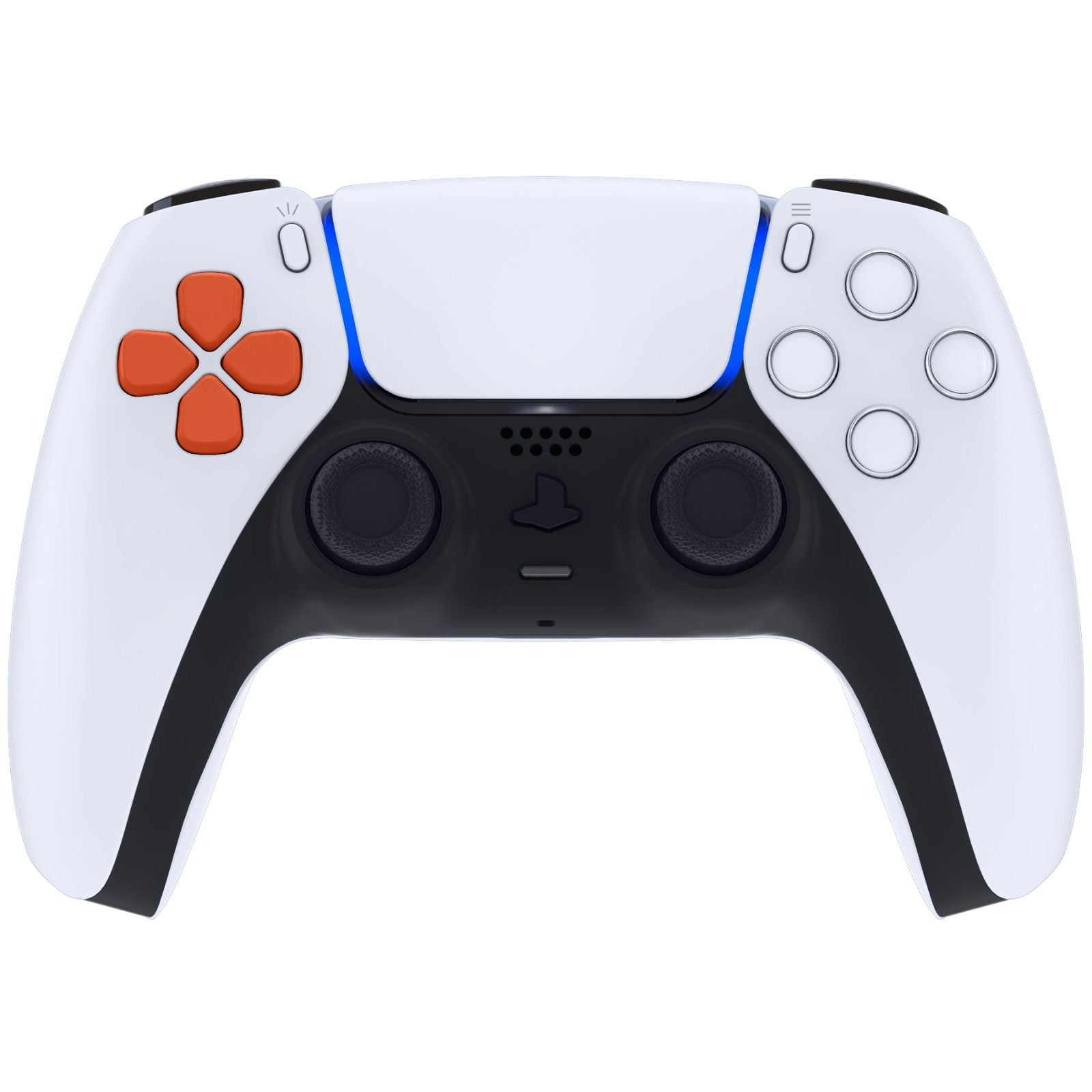 Bright Orange Ergonomic Split D-pad Direction Buttons (SDP Buttons