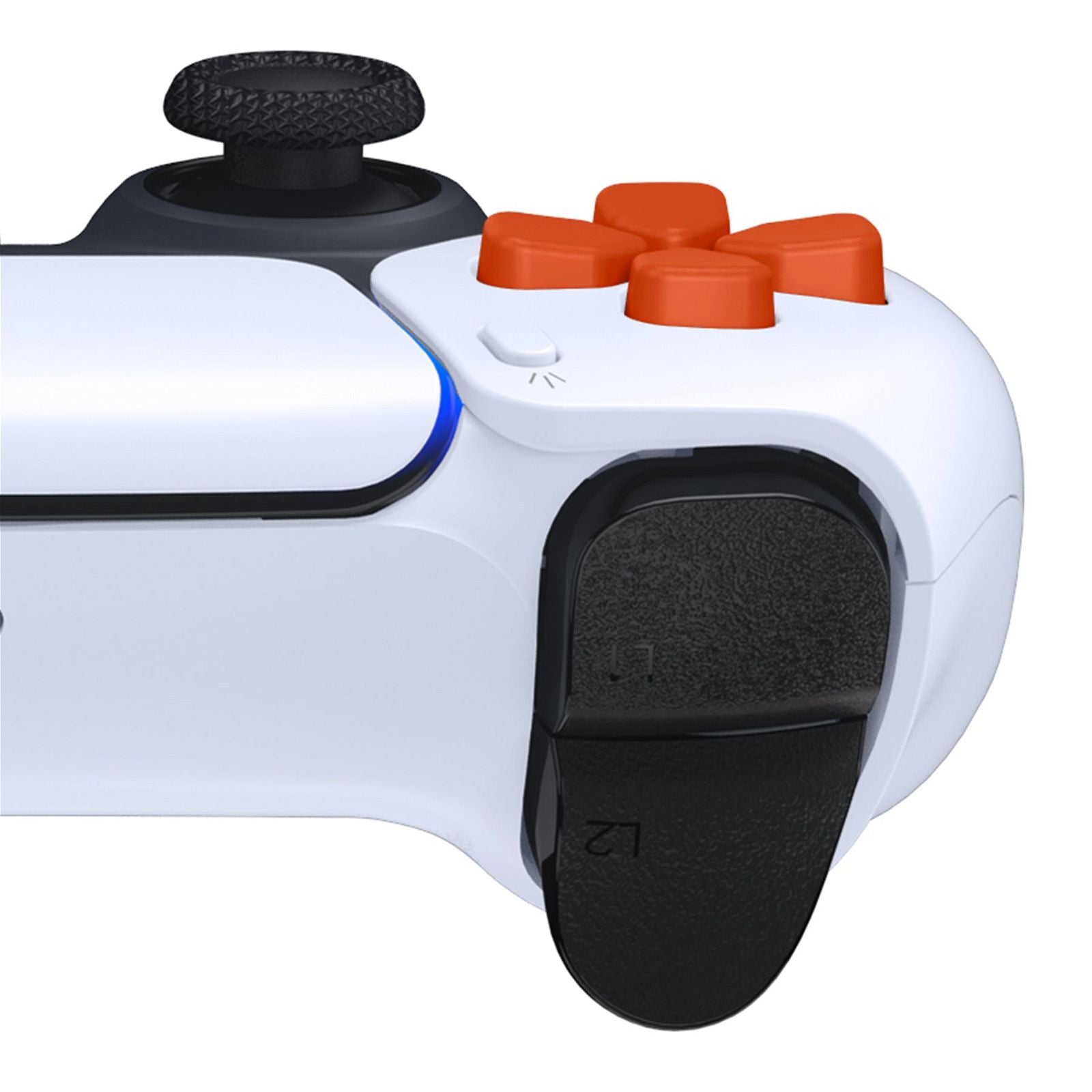 Bright Orange Ergonomic Split D-pad Direction Buttons (SDP Buttons
