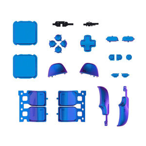 Chameleon Blue Purple Replacement Full Set Buttons for Steam Deck LCD Console - JESDP004WS - Extremerate Wholesale