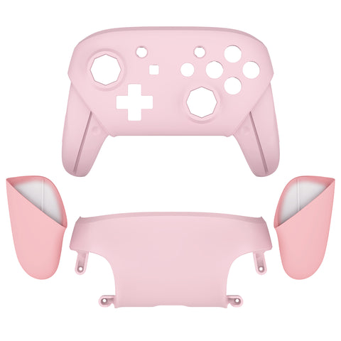 Pro Controller Octagon Shell Cherry Blossoms Pink & Puffy Pink Octagonal Gated Sticks Full Shells ...