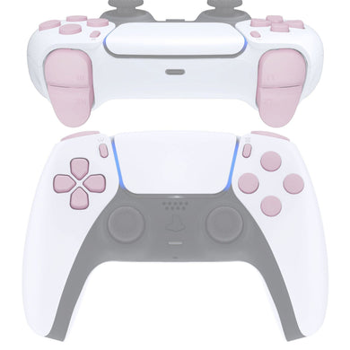 Cherry Blossoms Pink 11in1 Button Kits Compatible With PS5 Controller BDM-010 & BDM-020 - JPF1012G2WS - Extremerate Wholesale
