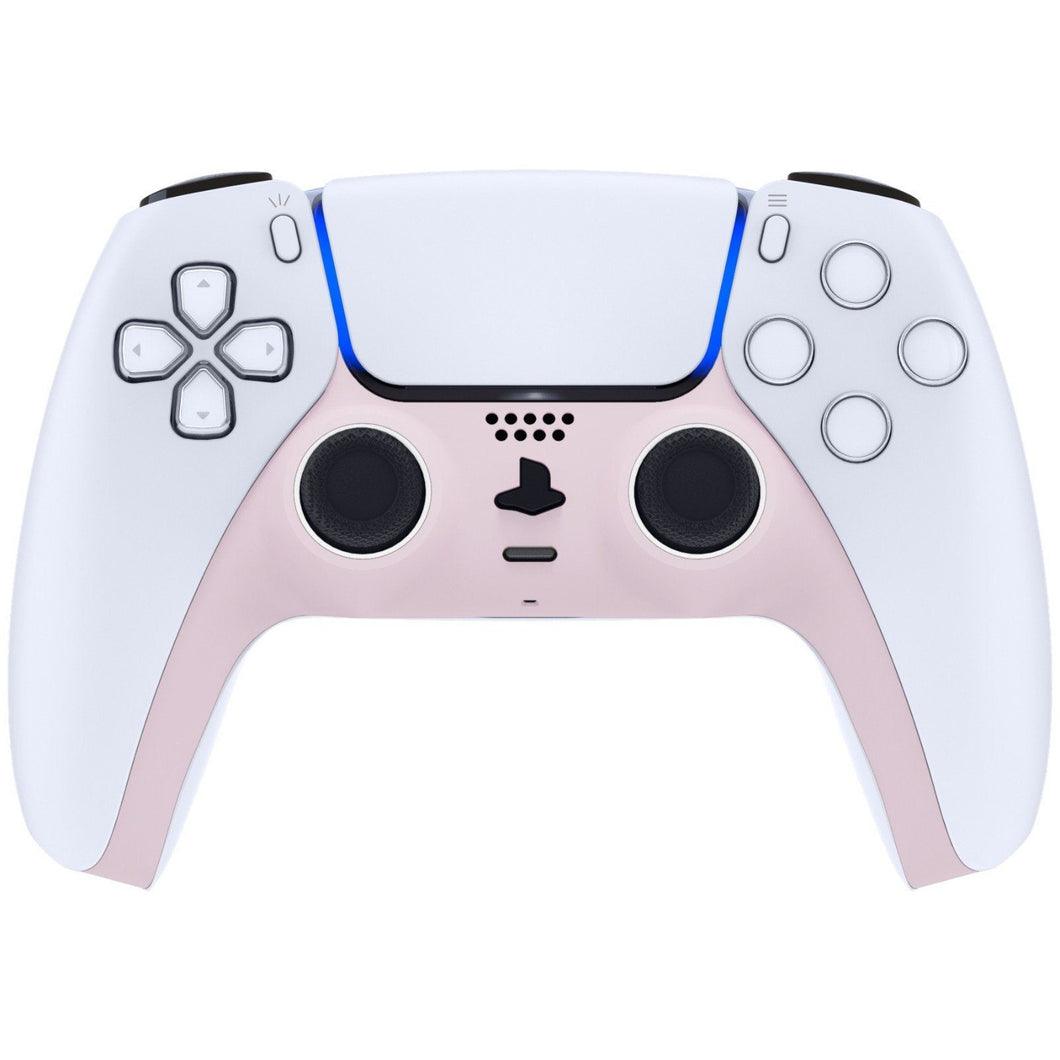 Cherry Blossoms Pink Decorative Trim Shell With Accent Rings Compatible With PS5 Controller-GPFP3012WS - Extremerate Wholesale