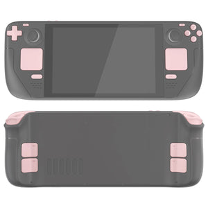 Cherry Blossoms Pink Replacement Full Set Buttons for Steam Deck LCD Console - JESDP007WS - Extremerate Wholesale