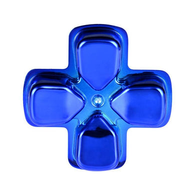 Chrome Blue Dpad Compatible With PS4 Controller-P4J0504 - Extremerate Wholesale