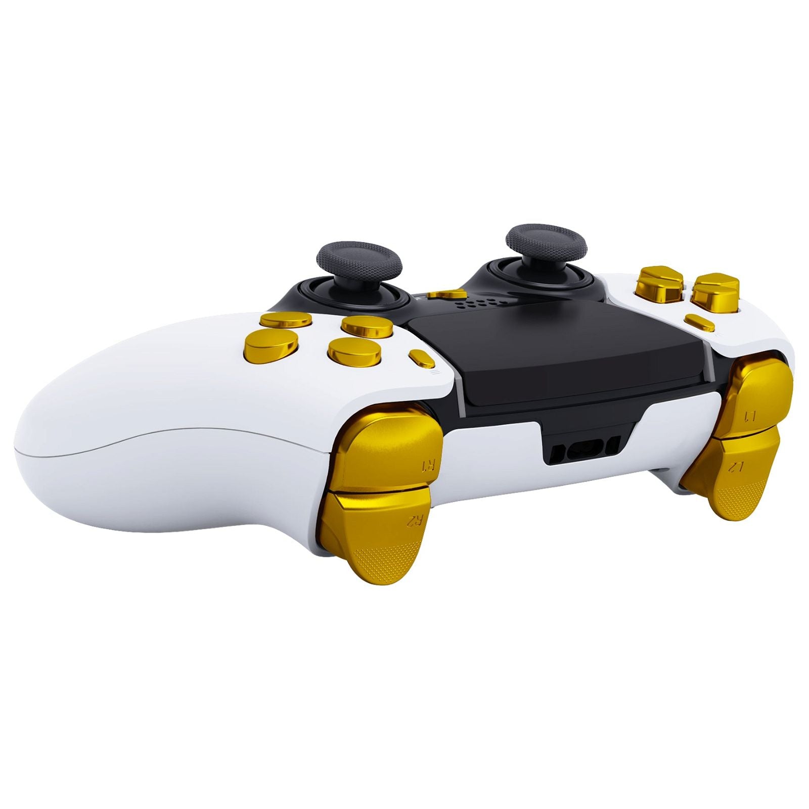 可愛いクリスマスツリーやギフトが！ Button Set Full Gold Chrome Kits Edge PS5 With Compatible その他