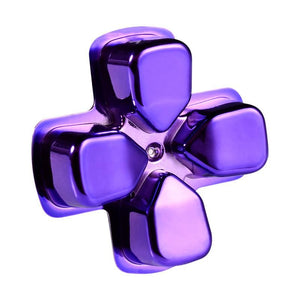 Chrome Purple Dpad Compatible With PS4 Controller-P4J0505 - Extremerate Wholesale