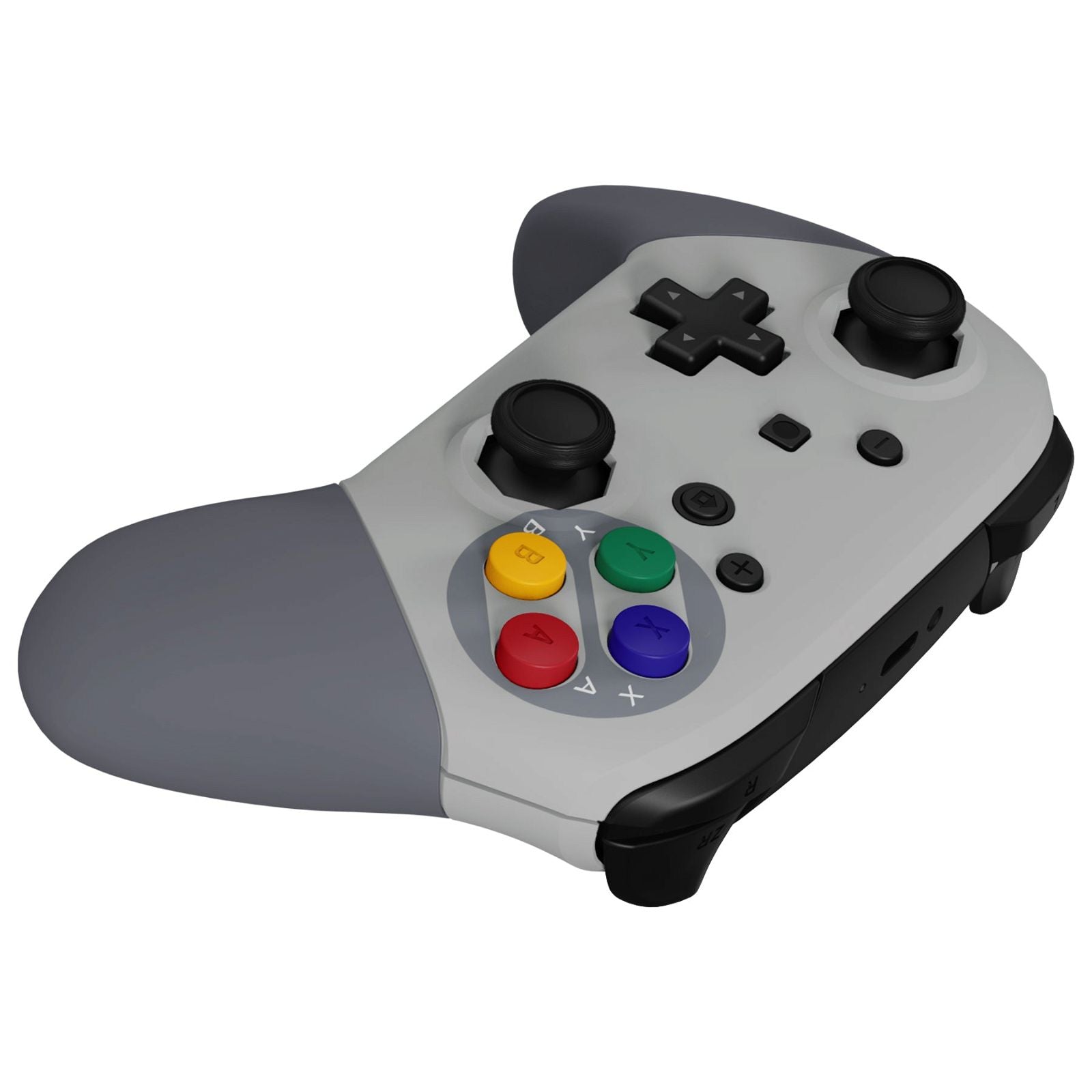 Classic SNES EU Style Octagonal Gated Sticks Full Shells And