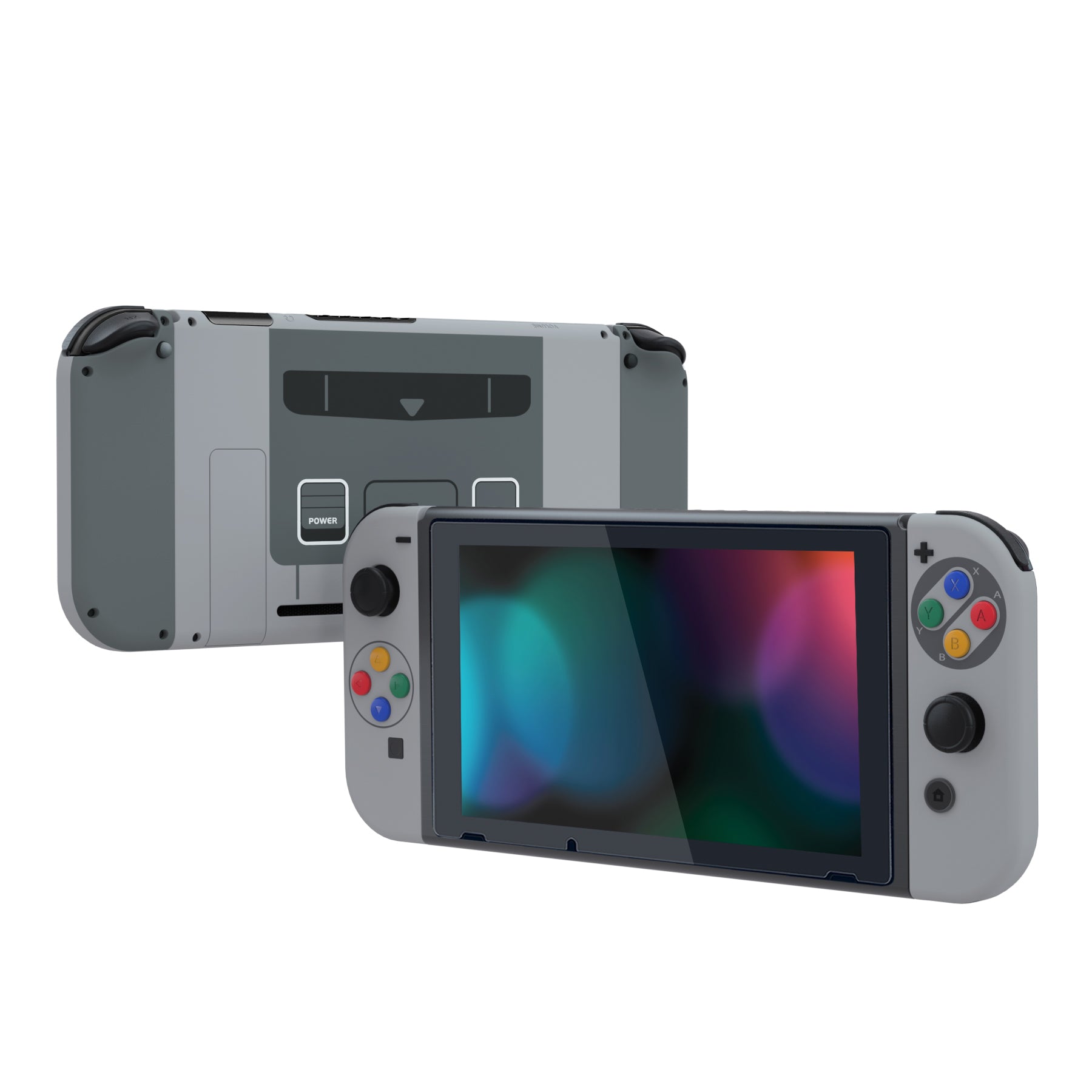 Classics SNES EU Full Shells For NS Joycon-Without Any Buttons