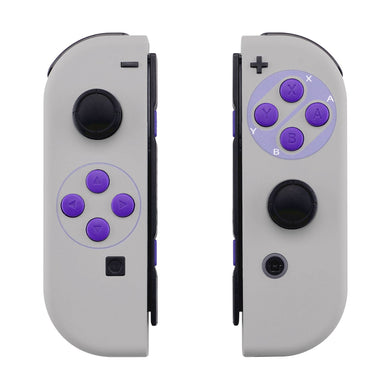 Classics SNES Style Shells For NS Switch Joycon & OLED Joycon-CT105WSV2 - Extremerate Wholesale