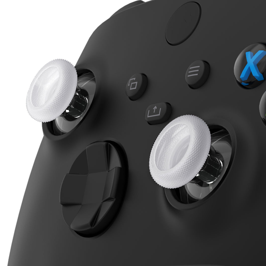 Clear Analog Thumbsticks For Xbox Series X/S Controller & Xbox One Standard Controller & Xbox One X/S Controller & Xbox One Elite Controller-JX3408WS