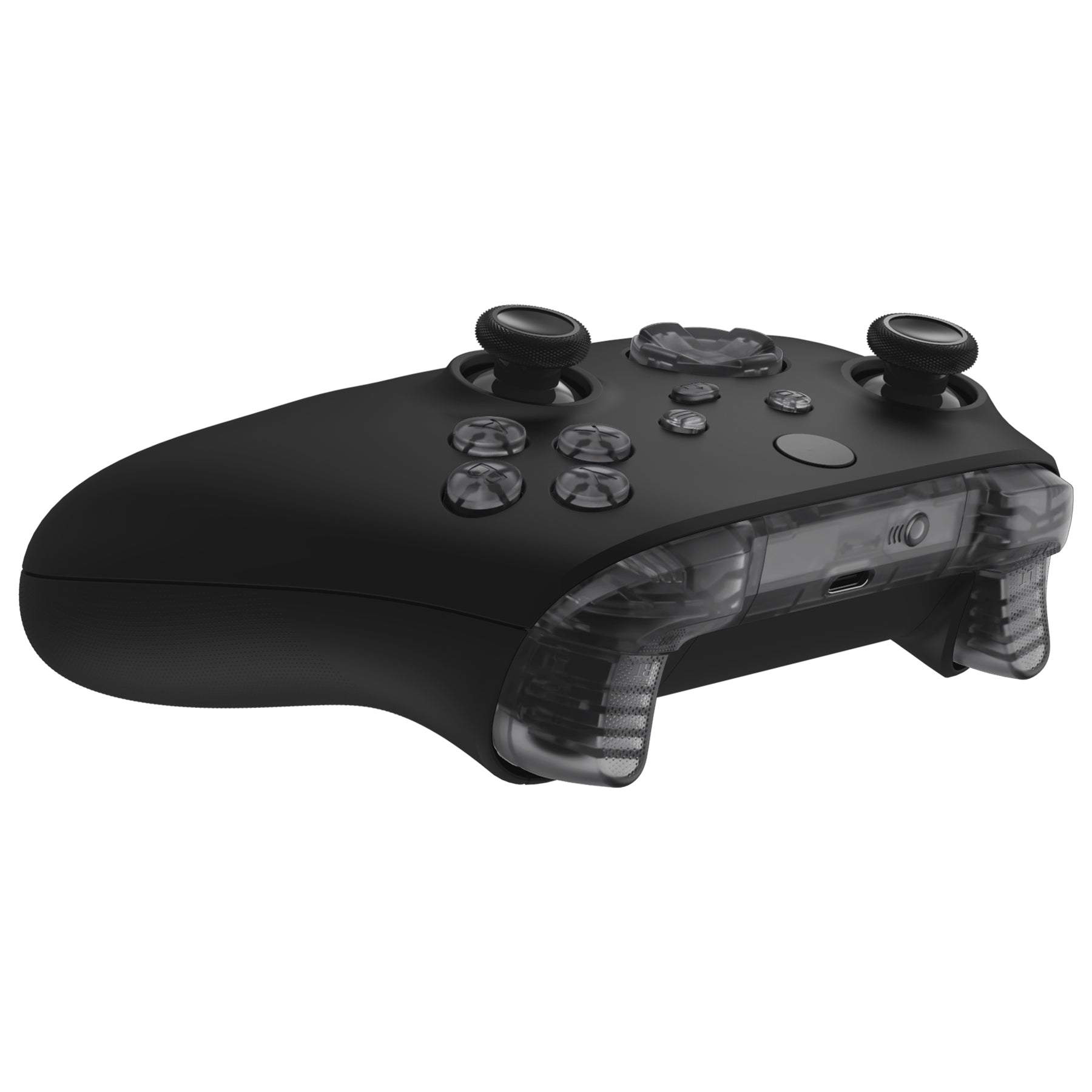 Clear Black 13in1 Button Kits For Xbox Series X/S Controller-JX3315WS