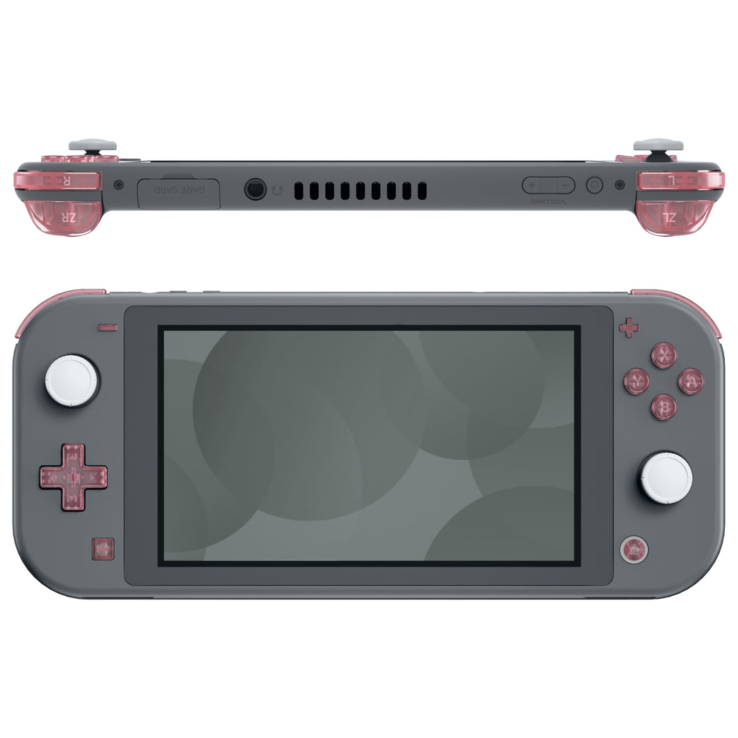 Clear Cherry Pink 14in1 Button Kits For NS Lite-HL411WS