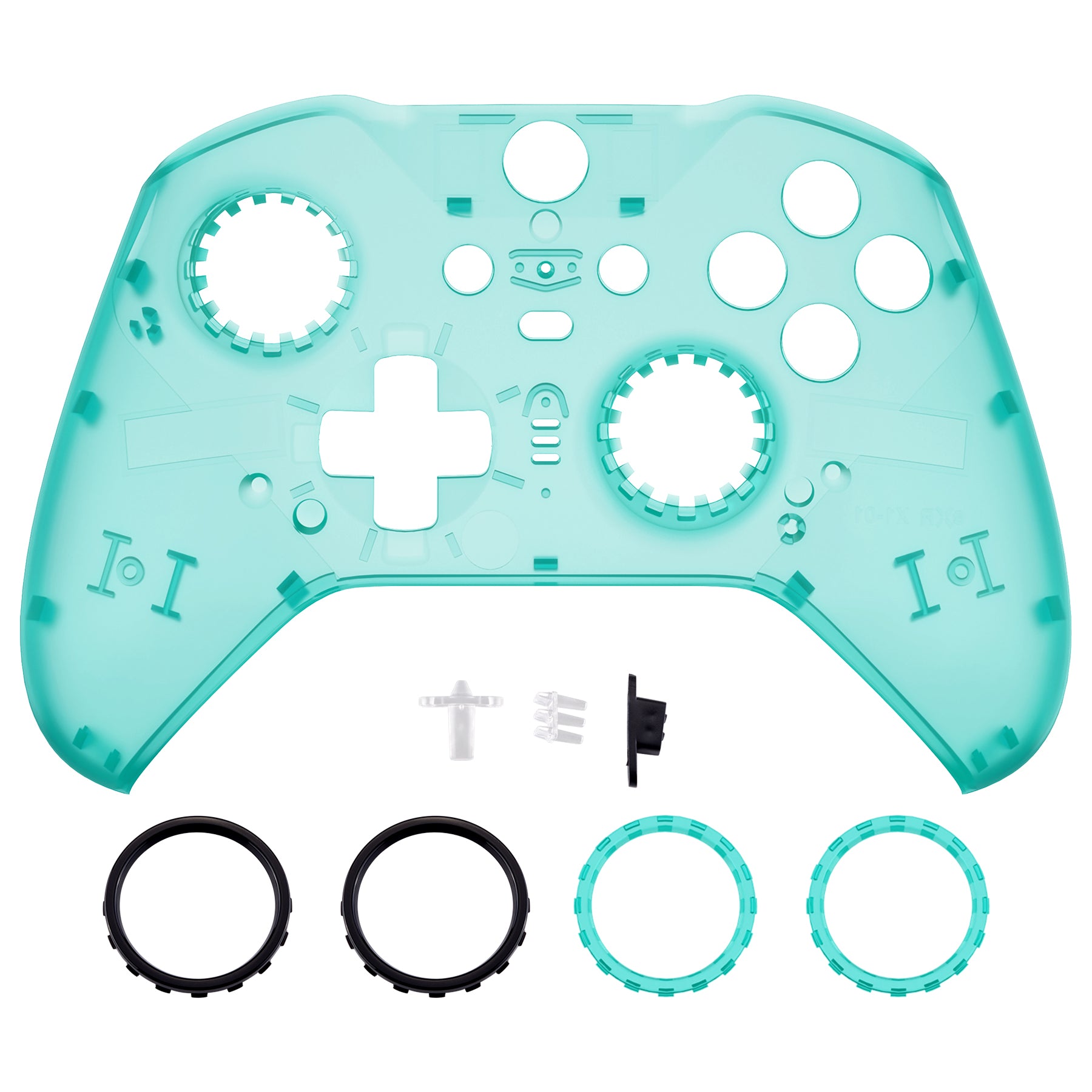 Clear Emerald Green Front Shell For Xbox One-Elite2 Controller-ELM510WS