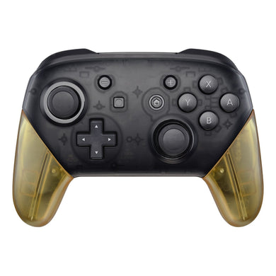 Clear Amber Yellow Handle Grips For NS Pro Controller-GRM509WS - Extremerate Wholesale