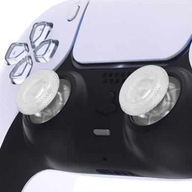 Clear Analog Thumbsticks Compatible With PS5 Controller-JPF608WS - Extremerate Wholesale