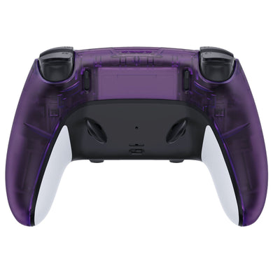 Clear Atomic Purple Back Shell Compatible With PS5 Edge Controller - DQZEGM001WS - Extremerate Wholesale