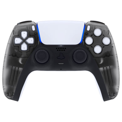 Clear Black Front Shell Compatible With PS5 Controller-MPFM5007WS - Extremerate Wholesale