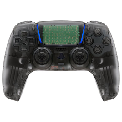 Clear Black Full Set Shell Kits For PS5 Controller BDM-010 & BDM-020 - QPFM5007G2WS - Extremerate Wholesale