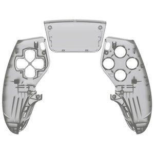 Clear Black Left Right Front Housing Shell With Touchpad Compatible With PS5 Edge Controller - MLREGM003WS - Extremerate Wholesale