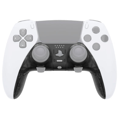 Clear Black Replacement Top Bottom Decorative Trim Shell Compatible with PS5 Edge Controller -CXQEGM003WS - Extremerate Wholesale