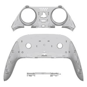 Clear Black Replacement Top Bottom Decorative Trim Shell Compatible with PS5 Edge Controller -CXQEGM003WS - Extremerate Wholesale