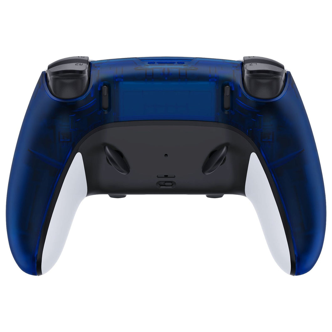 Clear Blue Back Shell Compatible With PS5 Edge Controller - DQZEGM004WS - Extremerate Wholesale