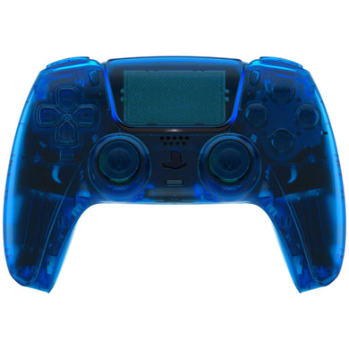 Clear Blue Full Set Shell Kits For PS5 Controller BDM-010 & BDM-020 - QPFM5004G2WS - Extremerate Wholesale