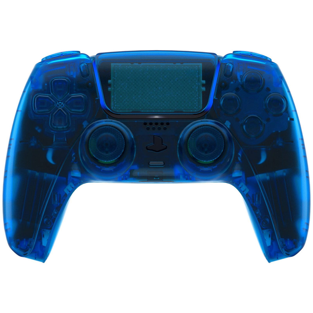 Clear Blue Full Set Shell Kits For PS5 Controller BDM-010 & BDM-020 - QPFM5004G2WS - Extremerate Wholesale