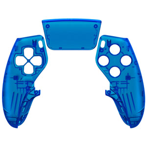 Clear Blue Left Right Front Housing Shell With Touchpad Compatible With PS5 Edge Controller - MLREGM004WS - Extremerate Wholesale