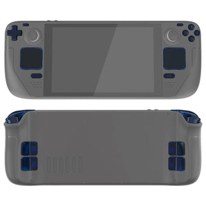 Clear Blue Replacement Full Set Buttons for Steam Deck LCD Console - JESDM005WS - Extremerate Wholesale