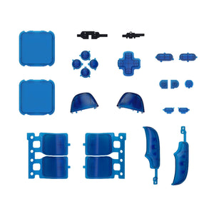 Clear Blue Replacement Full Set Buttons for Steam Deck LCD Console - JESDM005WS - Extremerate Wholesale