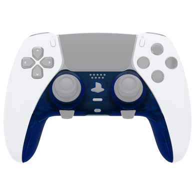 Clear Blue Replacement Top Bottom Decorative Trim Shell Compatible with PS5 Edge Controller -CXQEGM004WS - Extremerate Wholesale
