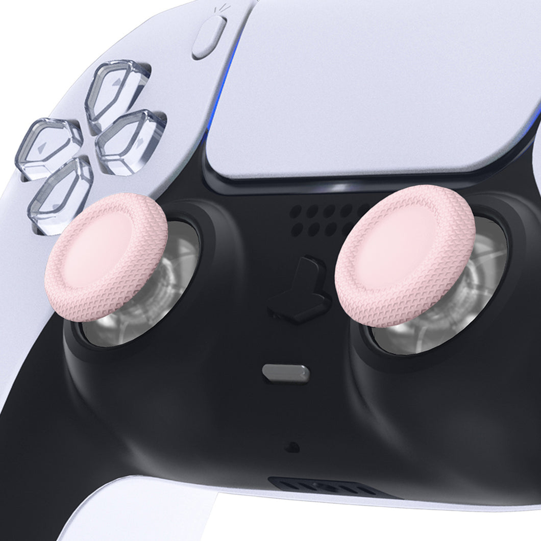 Clear & Cherry Blossoms Pink Analog Thumbsticks for PS5 & PS4 All Model Controller-JPF644WS