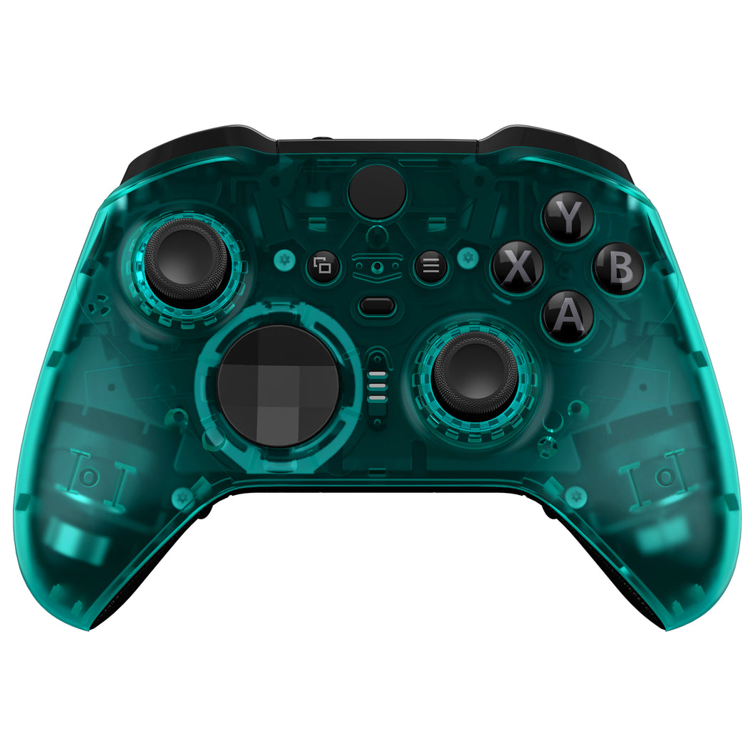 Clear Emerald Green Front Shell For Xbox One-Elite2 Controller-ELM510WS