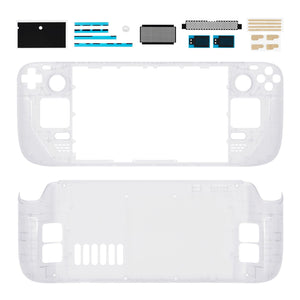 Clear Full Set Shell For Steam Deck LCD Console - QESDM001WS - Extremerate Wholesale