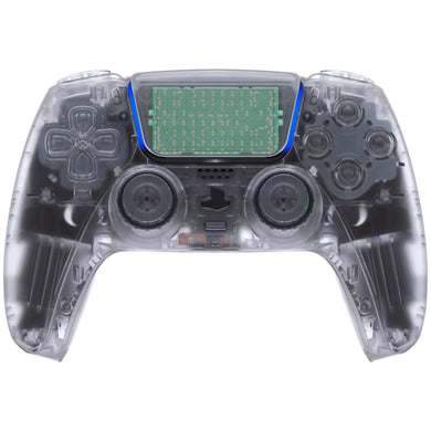 Clear Full Set Shell Kits For PS5 Controller BDM-010 & BDM-020 - QPFM5001G2WS - Extremerate Wholesale