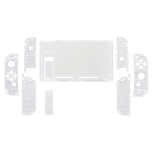 Clear Full Shells For NS Joycon-Without Any Buttons Included-QM501WS - Extremerate Wholesale