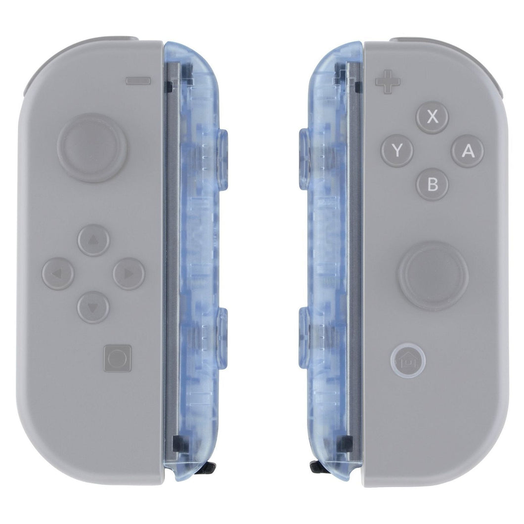 Clear Glacier Blue Joycon Wrist Strap Shell For NS-UEM506WS - Extremerate Wholesale