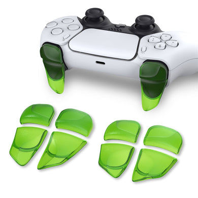 Clear Green 2 Pairs Shoulder Buttons Extention Triggers For PS5 & PS5 Edge Controller & PS Portal Remote Player-PFPJ044 - Extremerate Wholesale